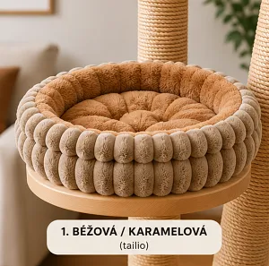Béžová/karamelová