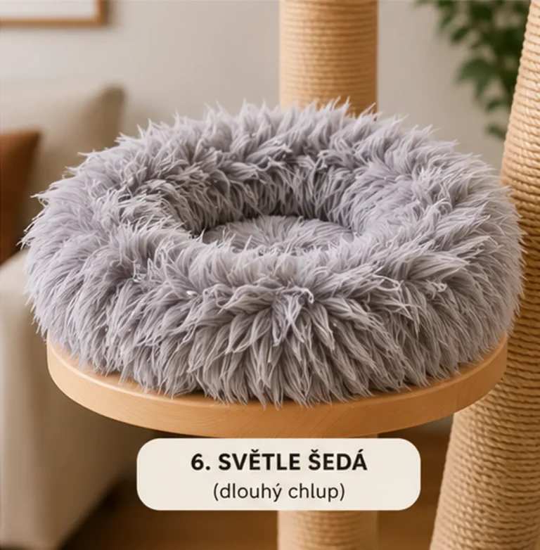 Světle šedá - chlup